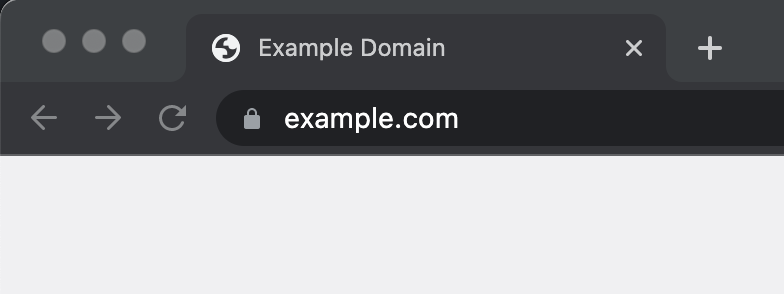 This is what the address bar looks like in Google Chrome if the SSL certificate on the website is OK